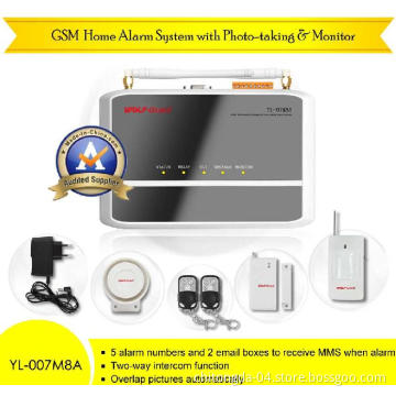 GSM & GPRS Alarm System With MMS & SMS Function (YL-007M8A)
